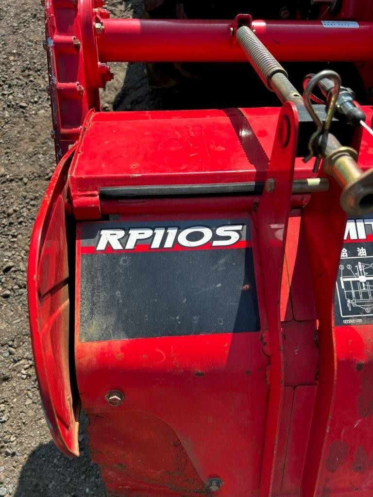 Minitractor Mitsubishi MMT15 Diesel met Grondfrees Mitsubishi RP110S