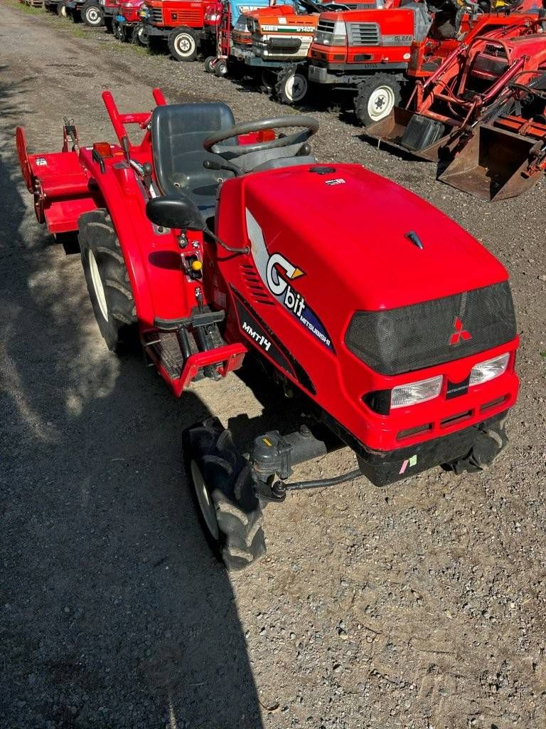 Minitractor Mitsubishi MMT15 Diesel met Grondfrees Mitsubishi RP110S