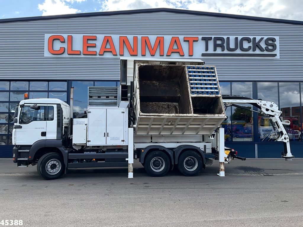 MAN TGA 33.440 6x4 MTS Dino 8m³ Saugbagger Just 173.476 Km!