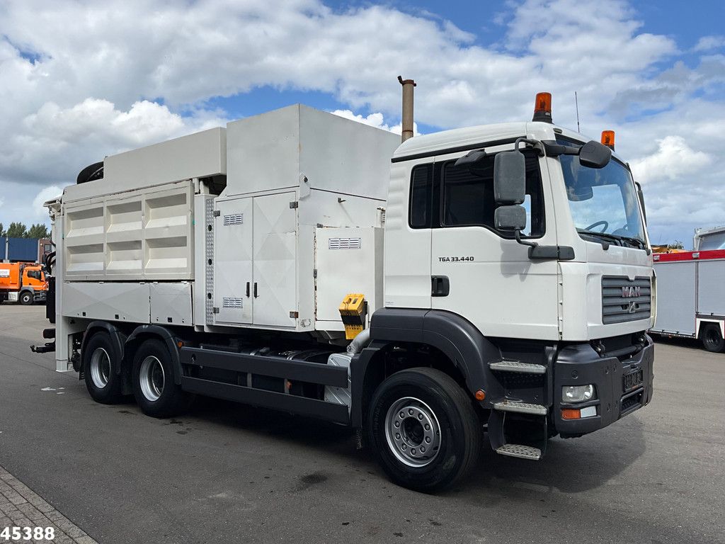 MAN TGA 33.440 6x4 MTS Dino 8m³ Saugbagger Just 173.476 Km!