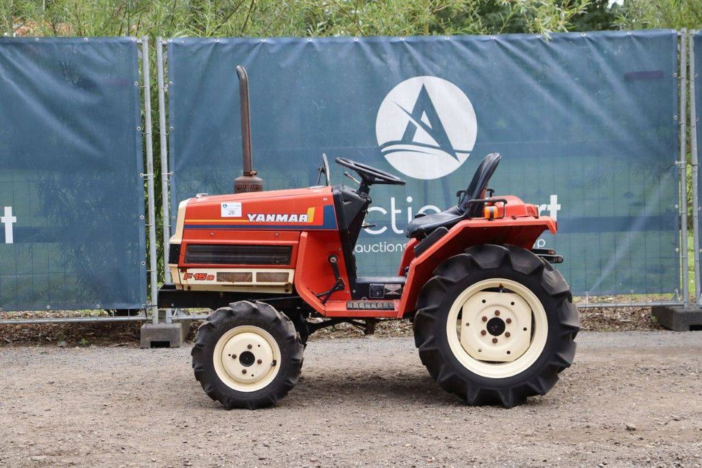 Minitraktor Yanmar F15D Diesel