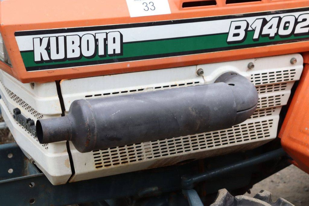 Minitraktor Kubota B1402 Diesel 14 PS mit Grubber