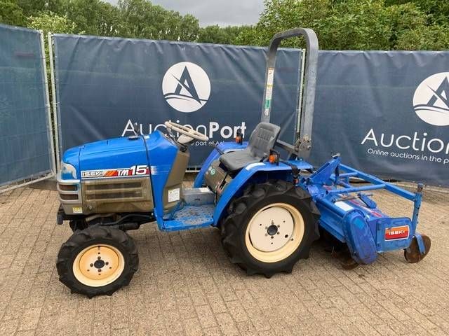 Minitractor Iseki TM15F Diesel met frees