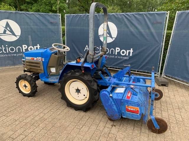 Minitractor Iseki TM15F Diesel met frees