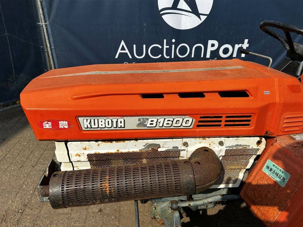 Minitraktor Kubota B1600D Diesel 16 PS