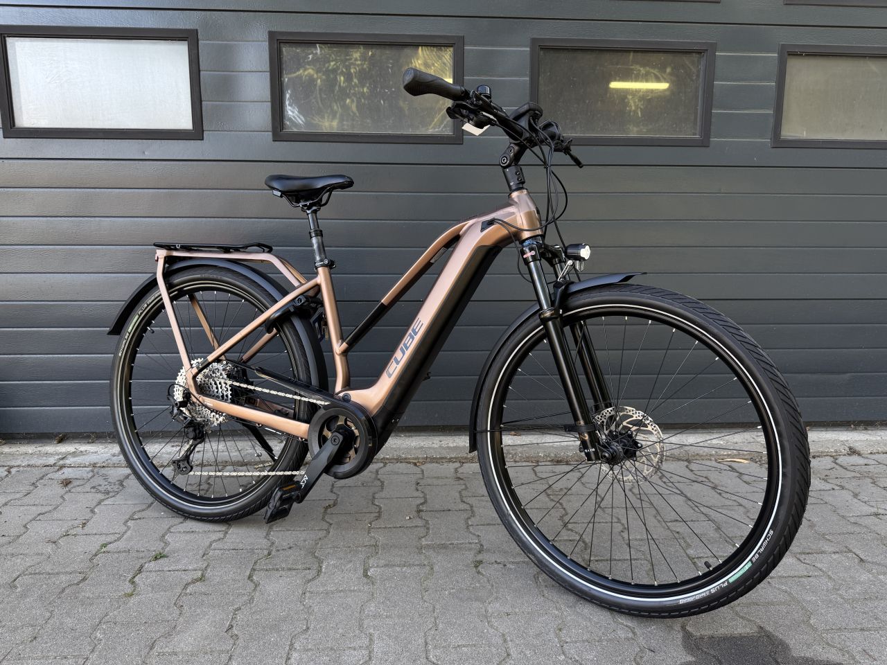 CUBE Touring Hybrid Exc , ebike - 655km , incl. btw en fact
