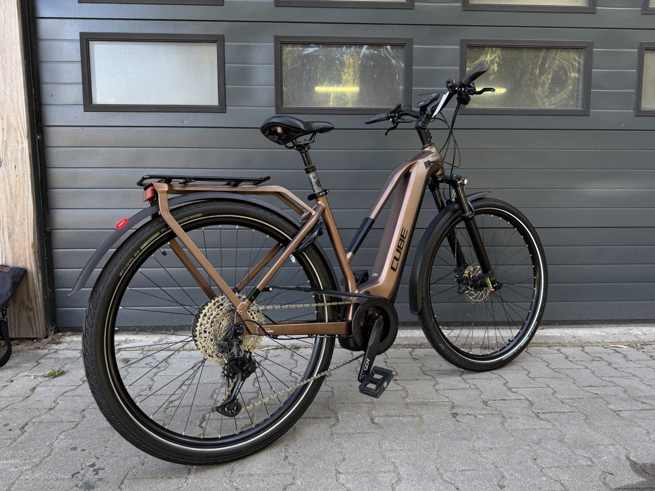 CUBE Touring Hybrid Exc , ebike - 655km , incl. btw en fact