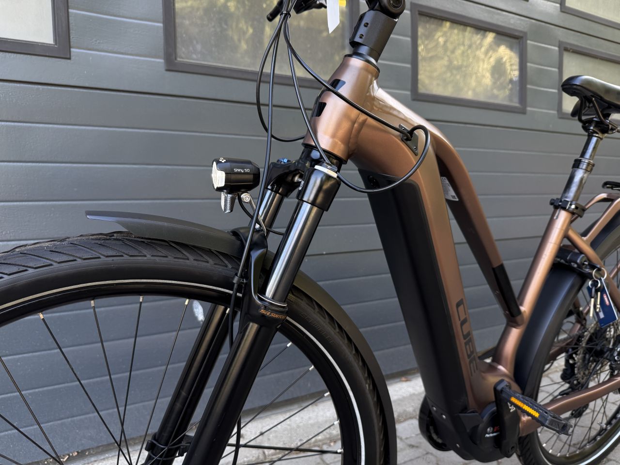 CUBE Touring Hybrid Exc , ebike - 655km , incl. btw en fact