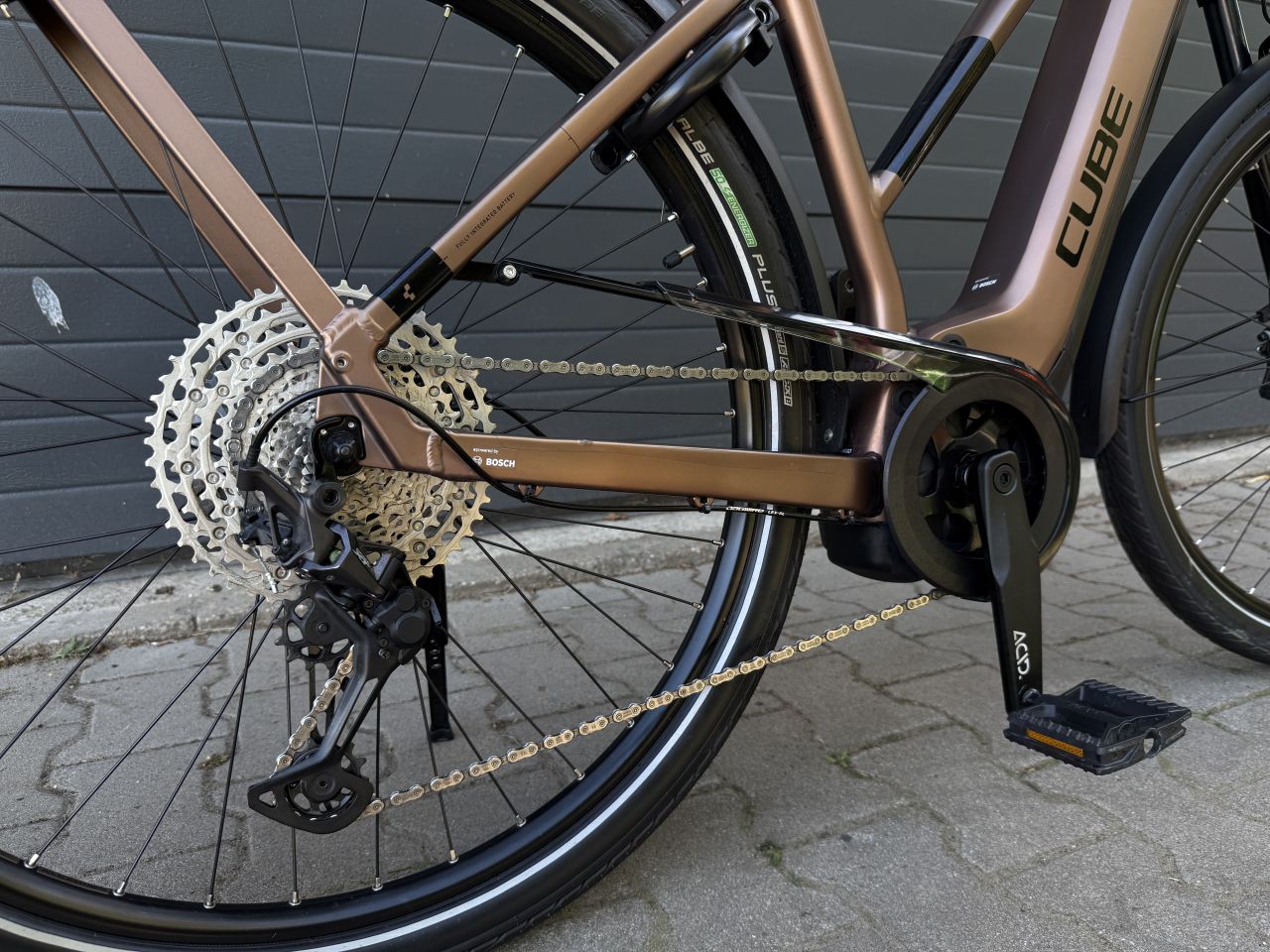CUBE Touring Hybrid Exc , ebike - 655km , incl. btw en fact
