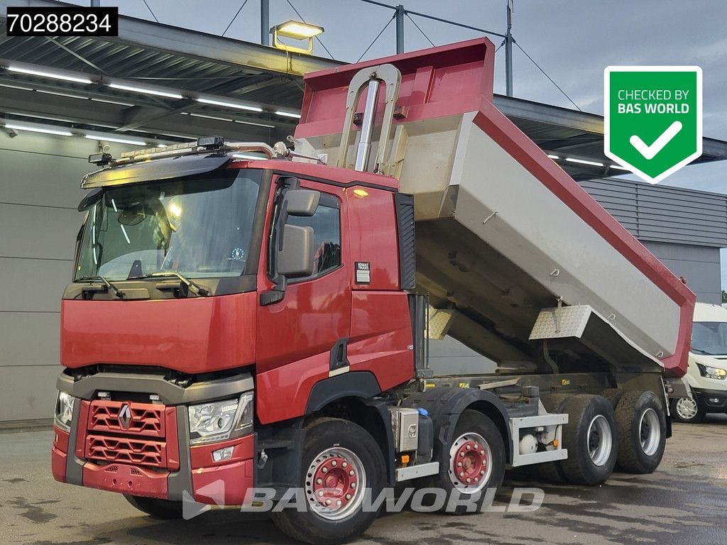 Renault C C 520 8X4 14m3 Tipper Retarder Xenon Big-Axle Navi Euro 6