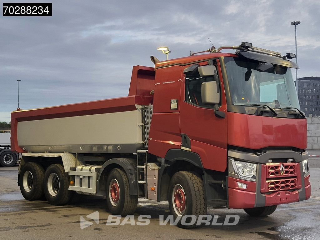 Renault C C 520 8X4 14m3 Tipper Retarder Xenon Big-Axle Navi Euro 6