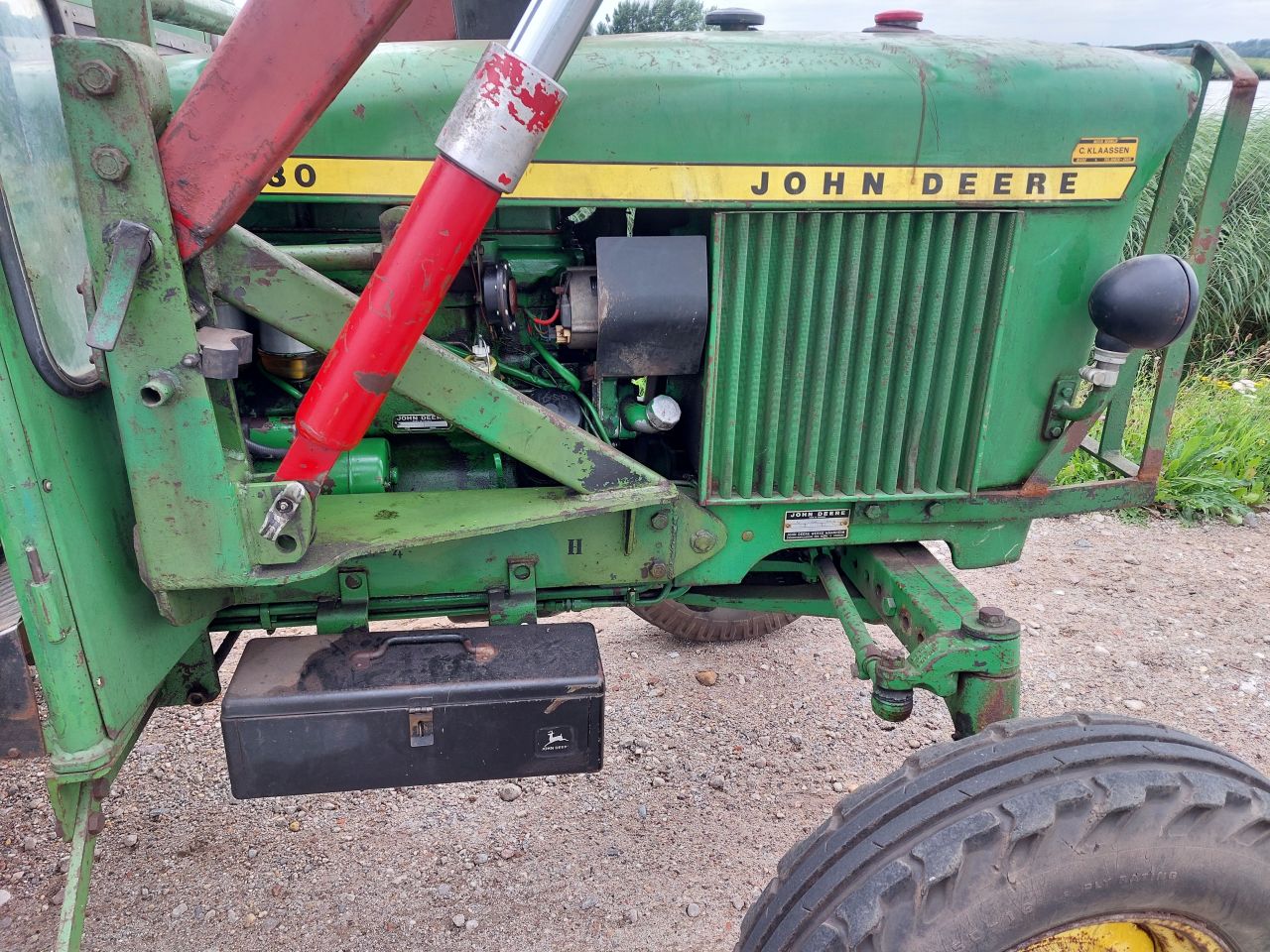 John Deere 2030 met voorlader