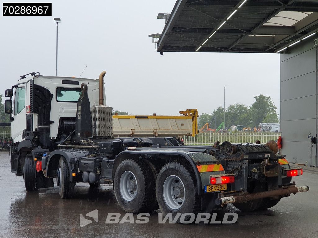 Renault C 430 8X4 NL-Truck Hiab XR21Z59-P-0-2A Hooklift Big-Axle Steelsuspension Euro 6