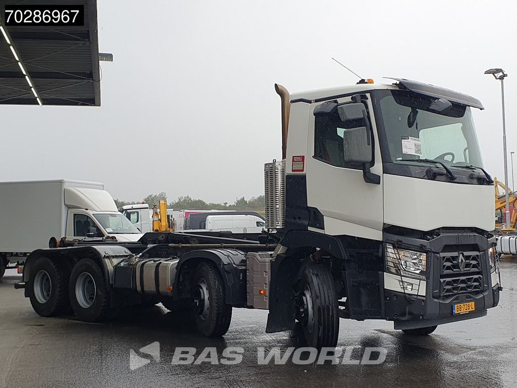 Renault C 430 8X4 NL-Truck Hiab XR21Z59-P-0-2A Hooklift Big-Axle Steelsuspension Euro 6