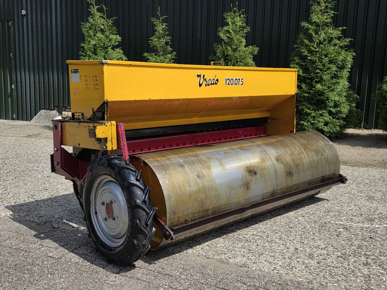 Vredo 120.07.5 Doorzaaimachine