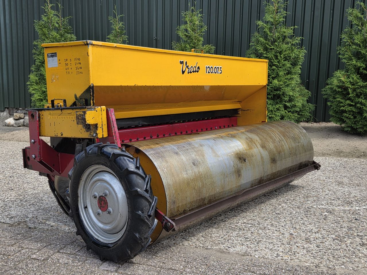 Vredo 120.07.5 Doorzaaimachine