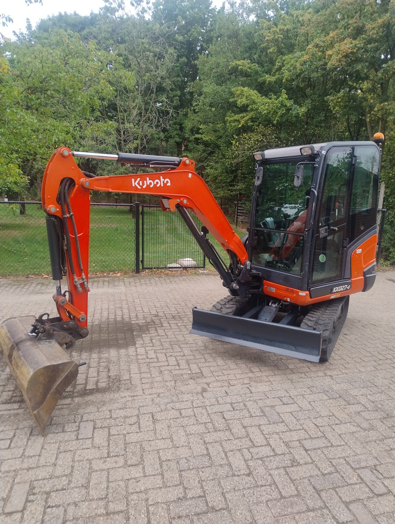 Kubota kx027-4 hi-spec proportioneel bediening 2019
