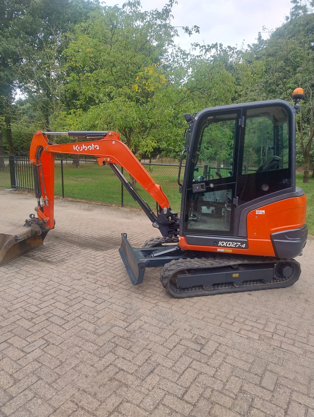 Kubota kx027-4 hi-spec proportioneel bediening 2019