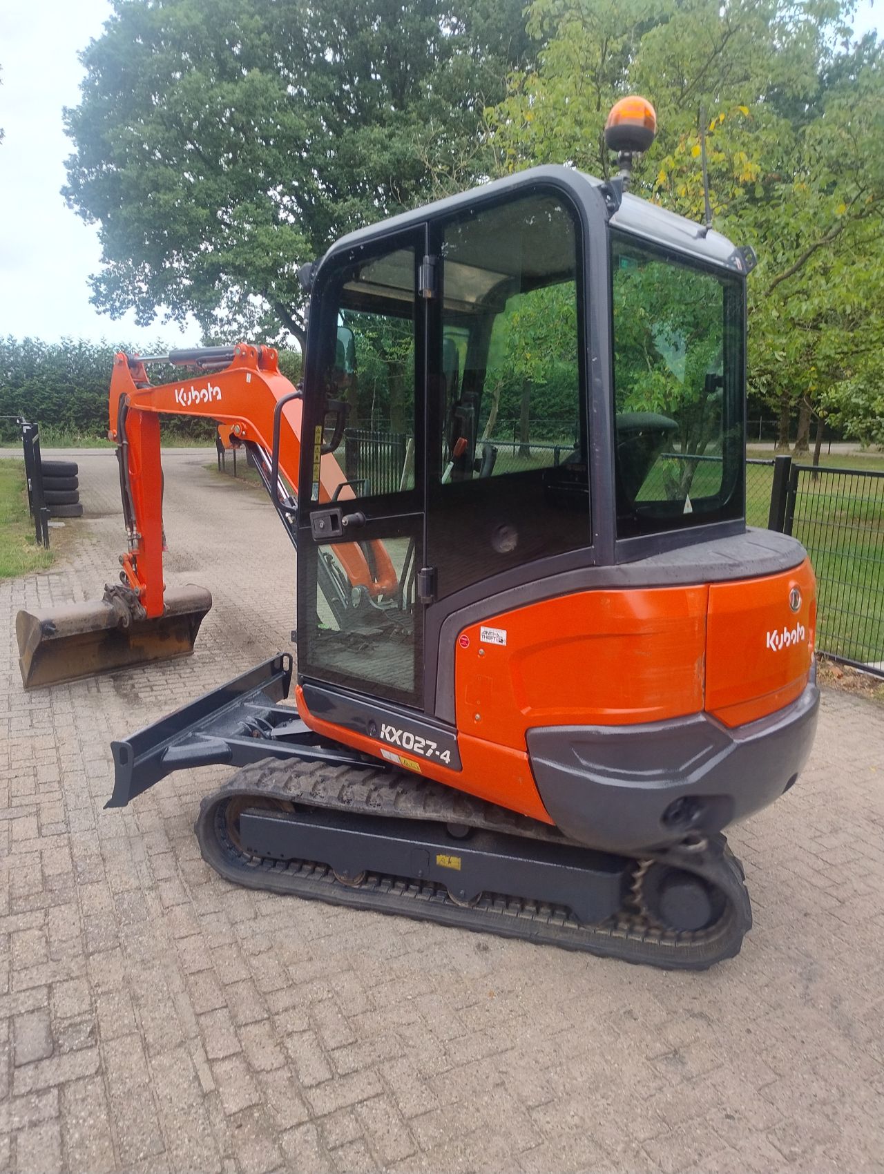 Kubota kx027-4 hi-spec proportioneel bediening 2019