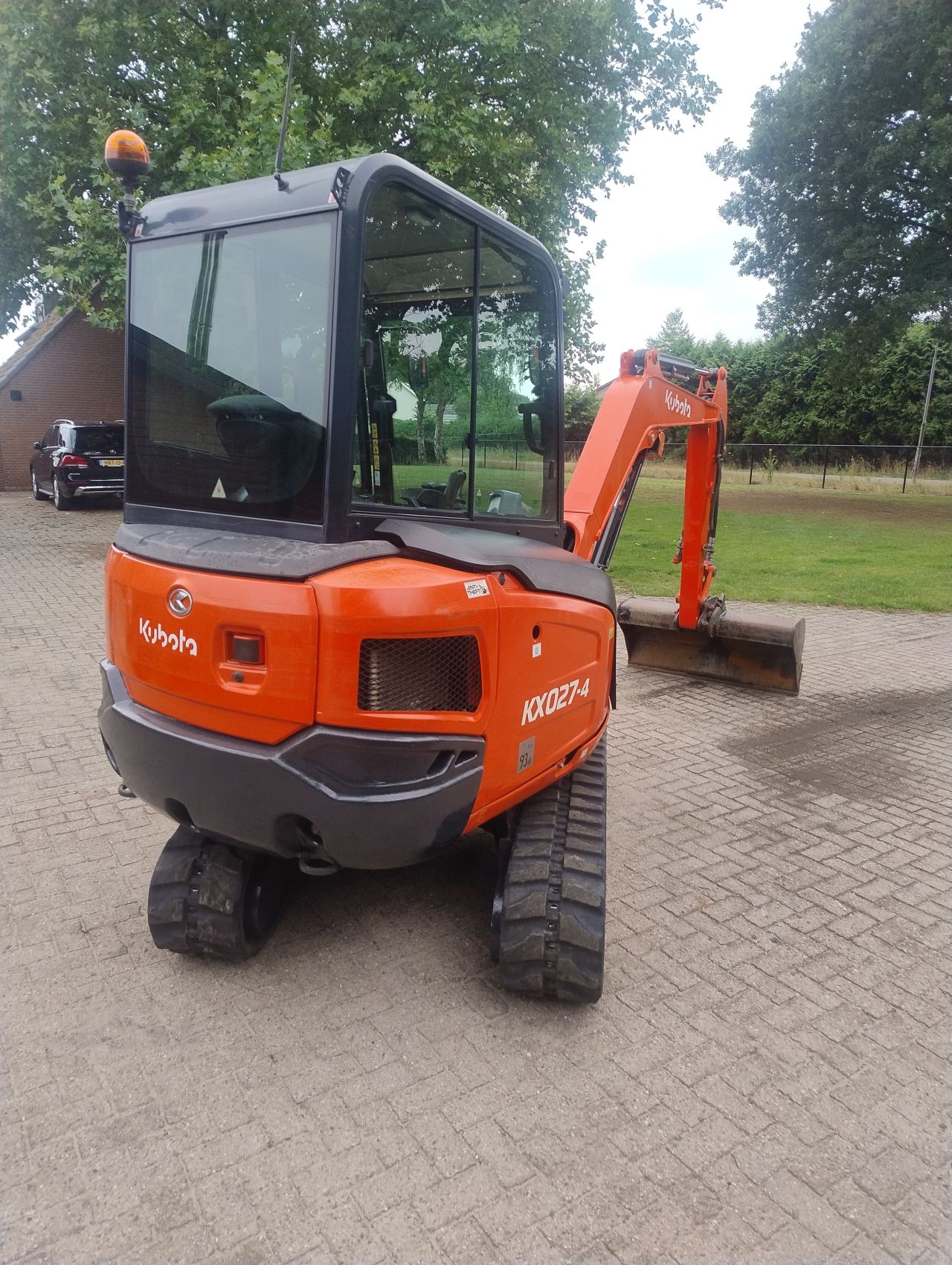 Kubota kx027-4 hi-spec proportioneel bediening 2019