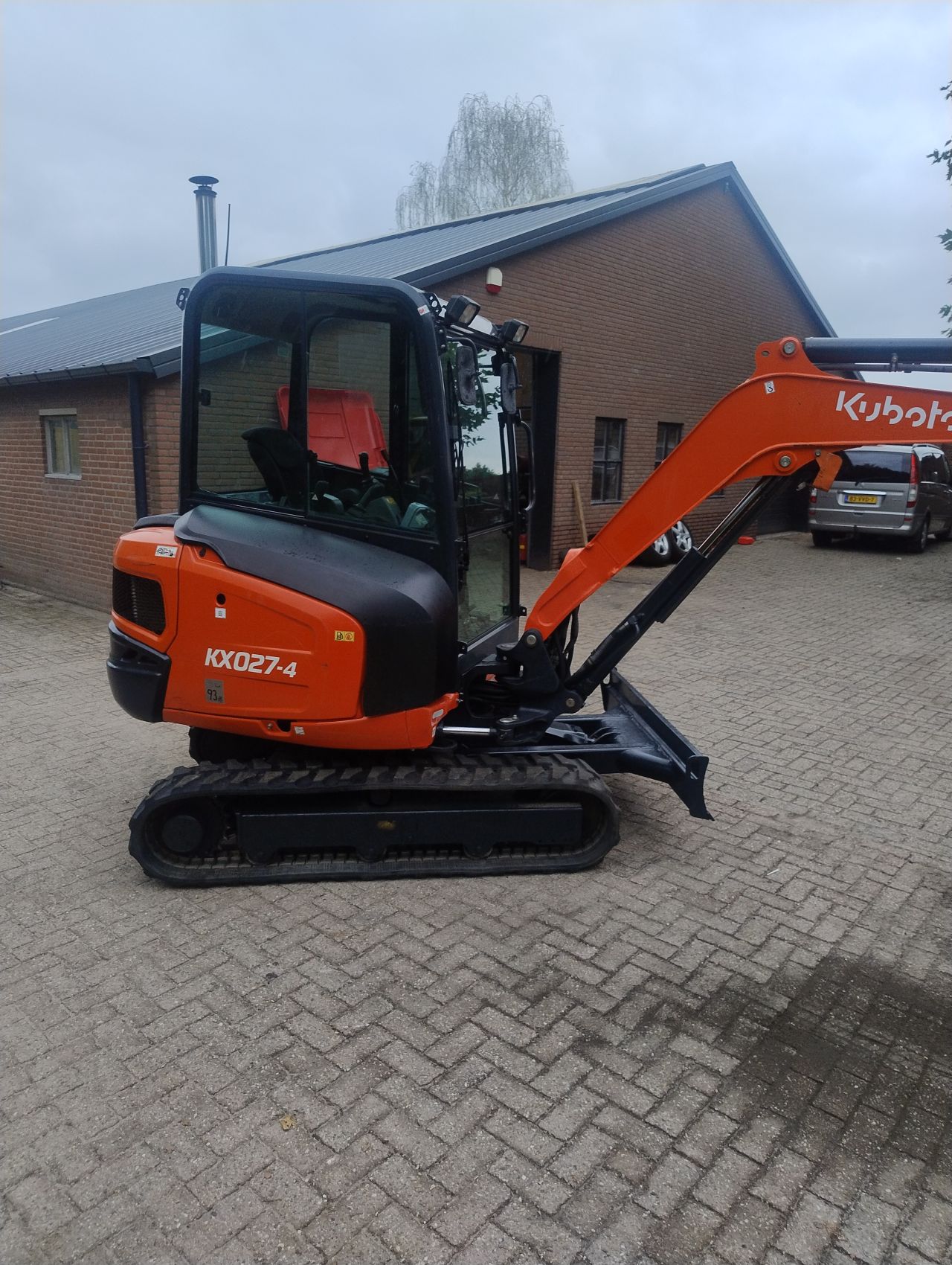 Kubota kx027-4 hi-spec proportioneel bediening 2019