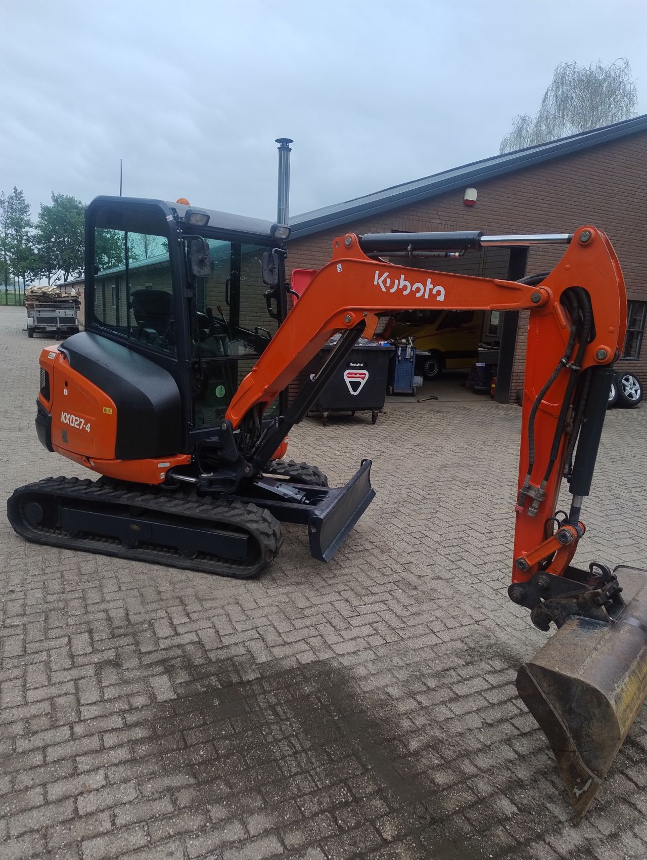 Kubota kx027-4 hi-spec proportioneel bediening 2019
