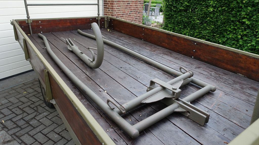 Nederlandse machinefabriek Hembrug Schamel aanhangwagen