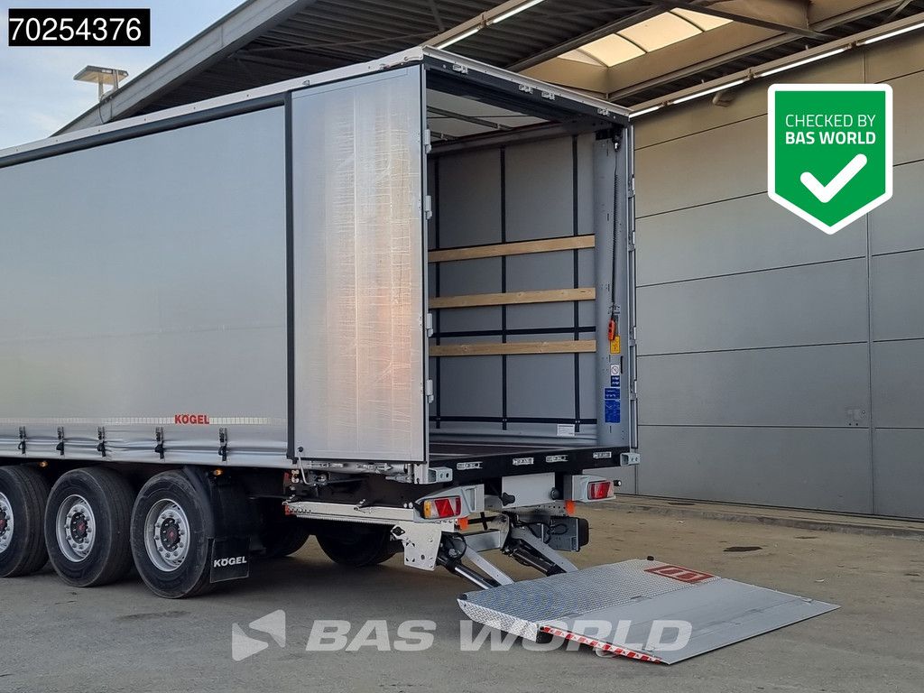 Kögel S24-1 3 Achsen NEW-UNUSED 2000kg Tailgate Liftachse Edscha LBW
