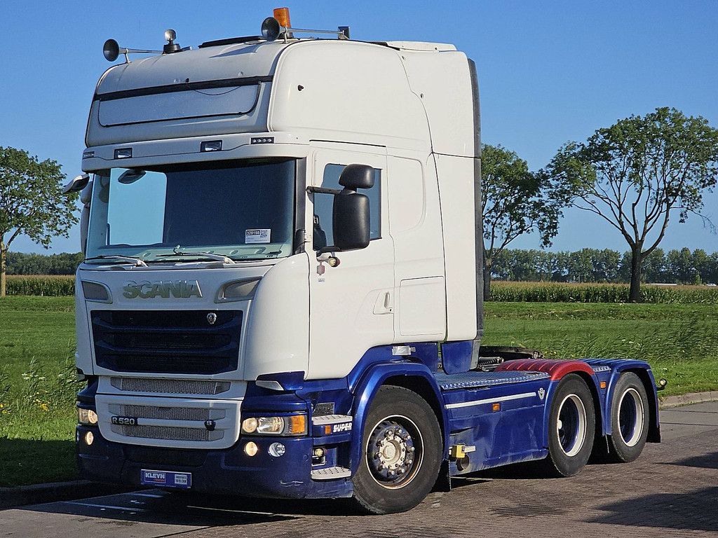 SCANIA R520 topline 6x2 v8 pto+h