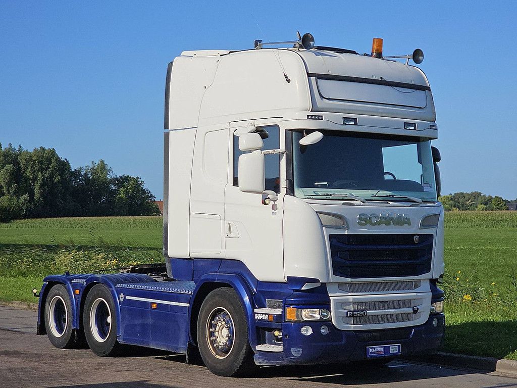 SCANIA R520 topline 6x2 v8 pto+h