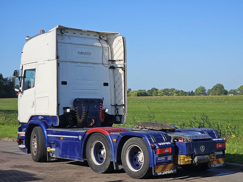 SCANIA R520 topline 6x2 v8 pto+h