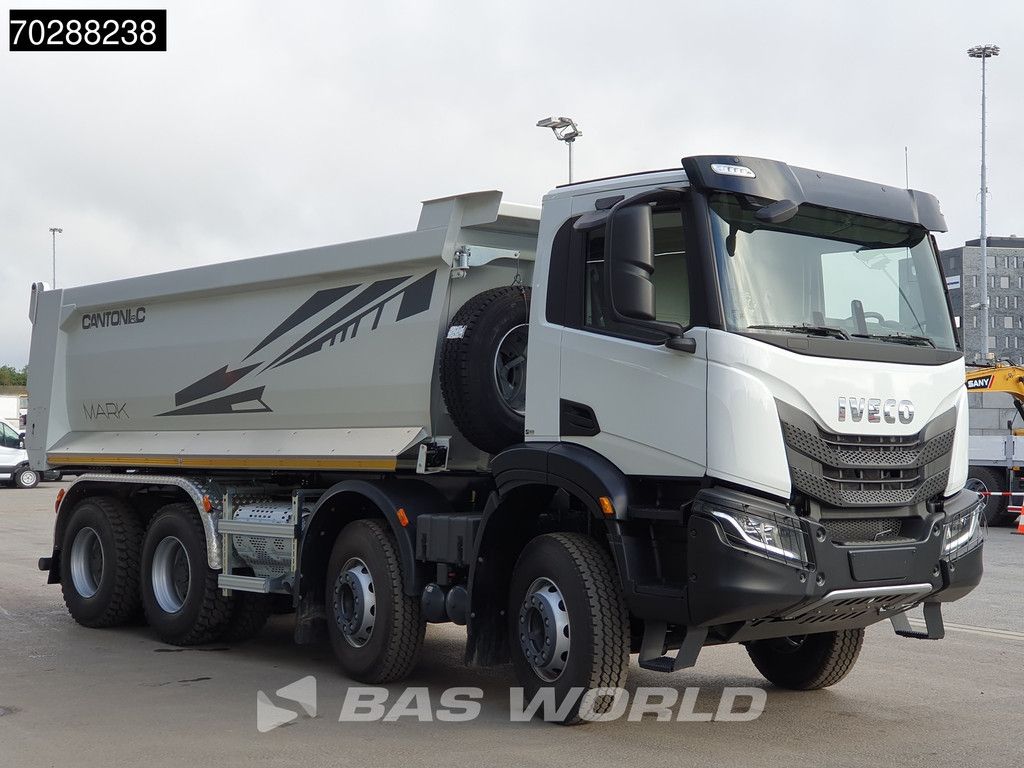 Iveco T-Way 450 8X4 New! 20m3 Cantoni Tipper Steelsuspension Big-Axle Euro 6
