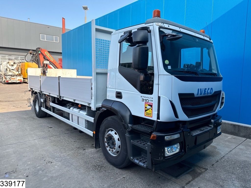 Iveco Stralis 310 EURO 6, Palfinger, Remote, Steel suspension