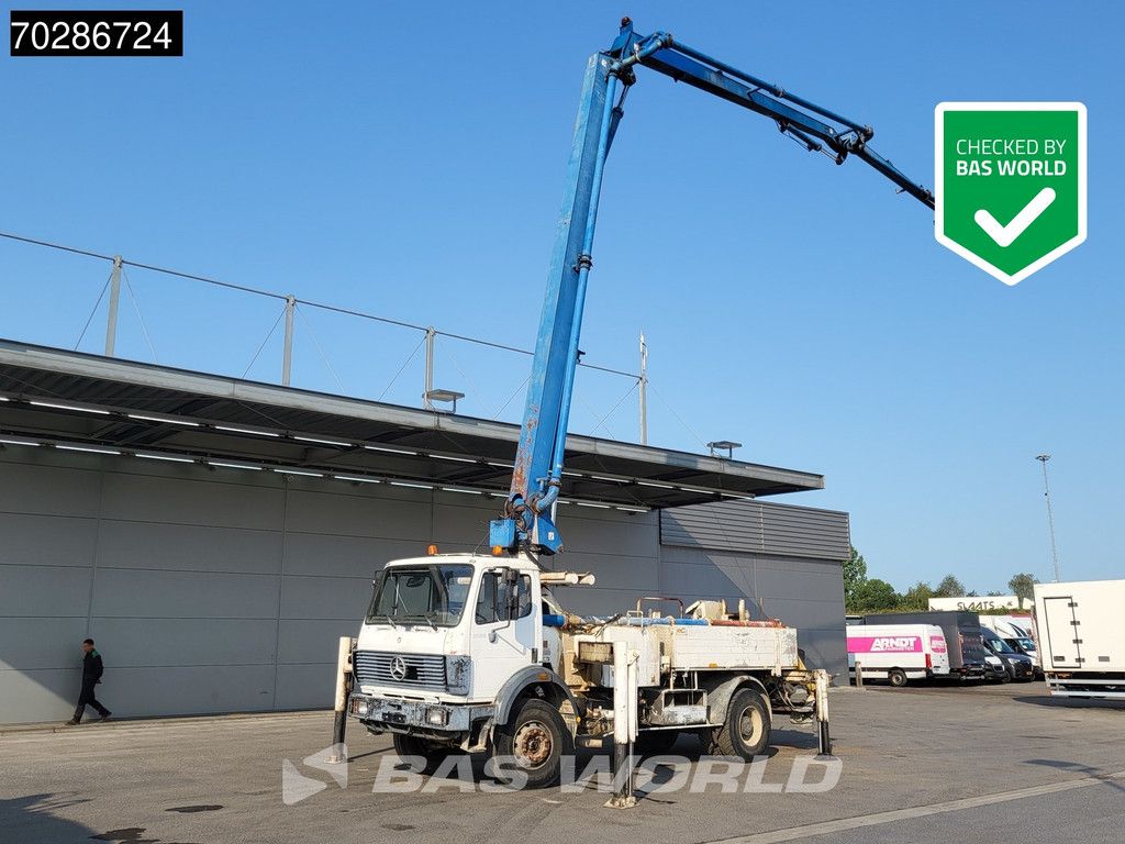Mercedes SK 1922 4X2 Schwing Stetter KVM 26/22 Pump Steel Suspension Big-Axle Manual Euro 1