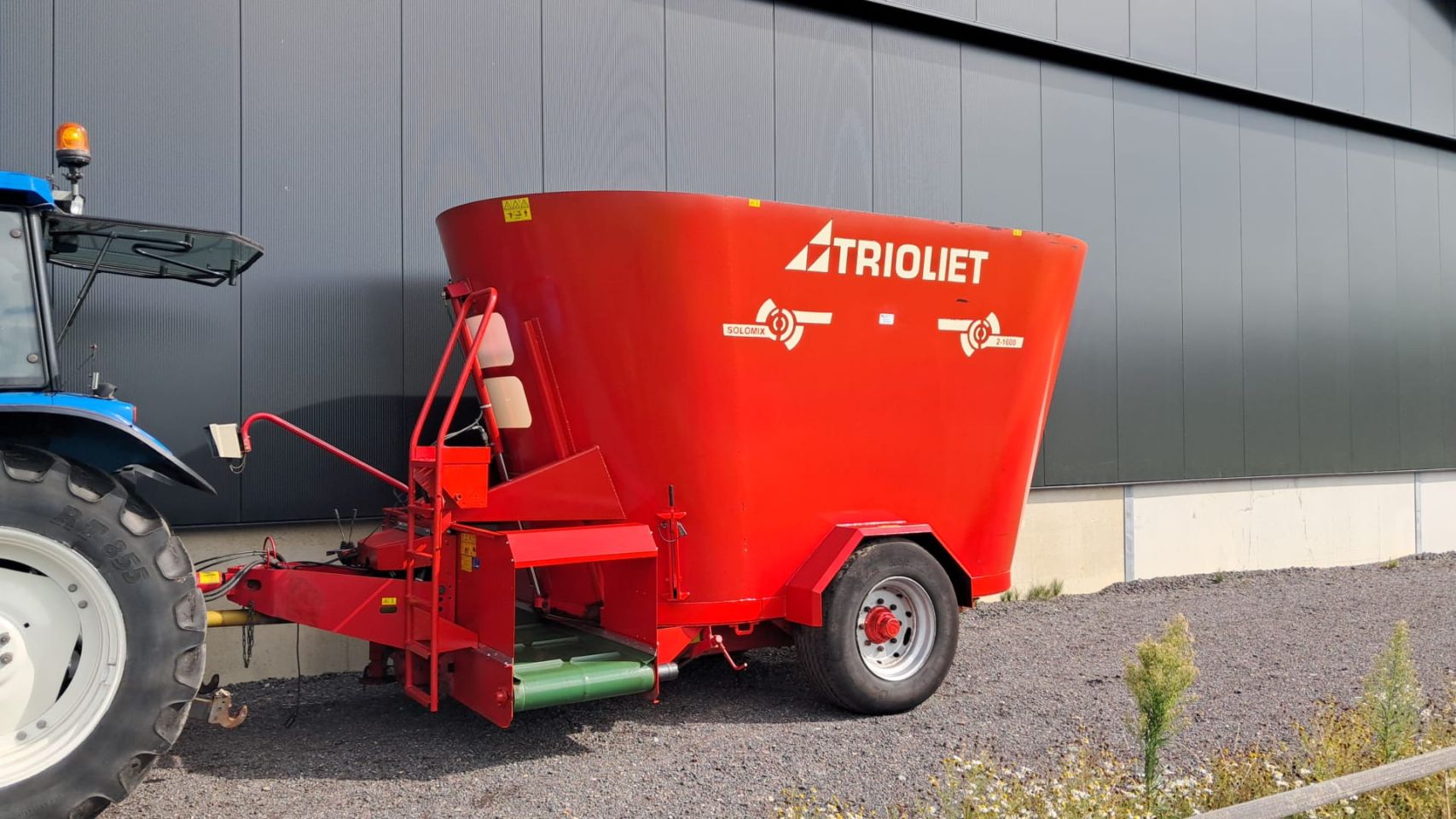 Nette Trioliet Solomix 2-1600 VLL Voerwagen voermengwagen