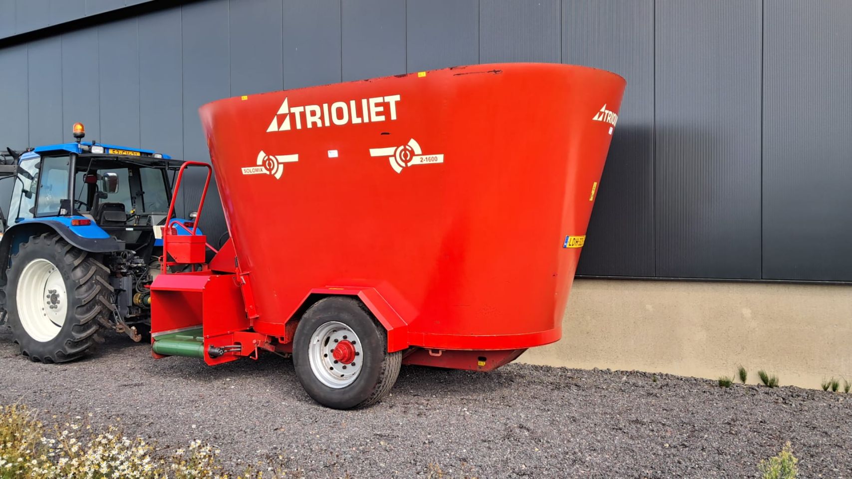 Nette Trioliet Solomix 2-1600 VLL Voerwagen voermengwagen