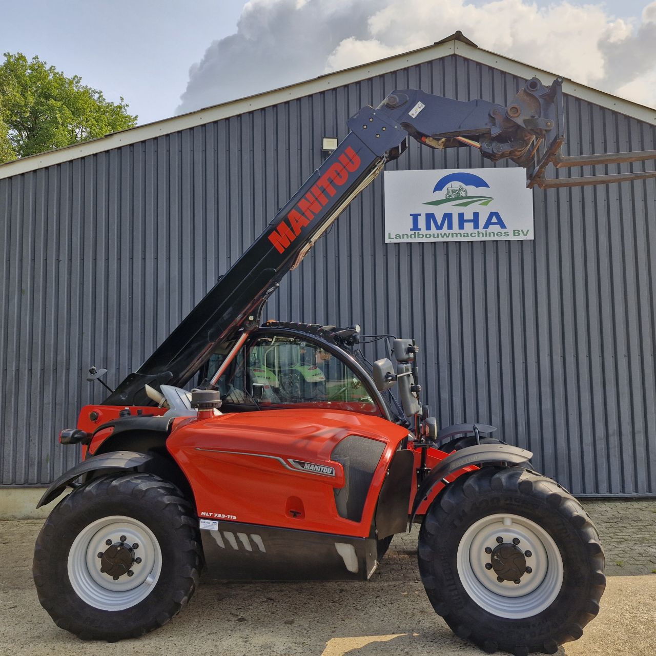 Zeer nette manitou mlt 733-115
