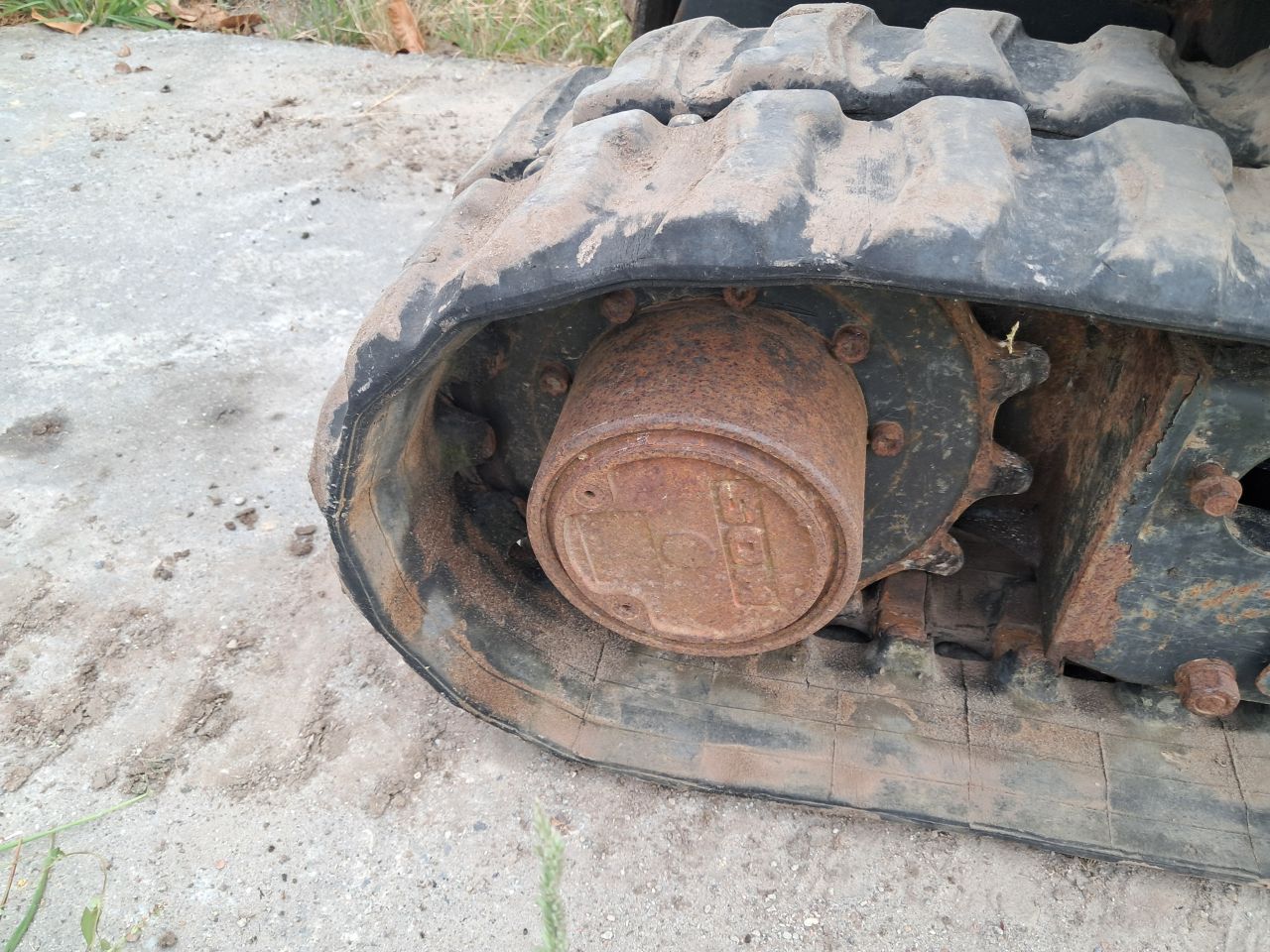 Minigraver Bobcat 320 / Minikraan / Kubota / Graafmachine