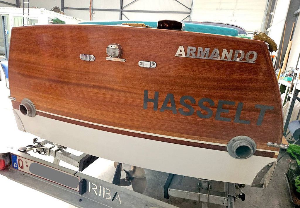 Oldtimer-Schnellboot Abbate Villa d'Este 'S' MerCruiser 350 (inkl. Trailer) (Margin)