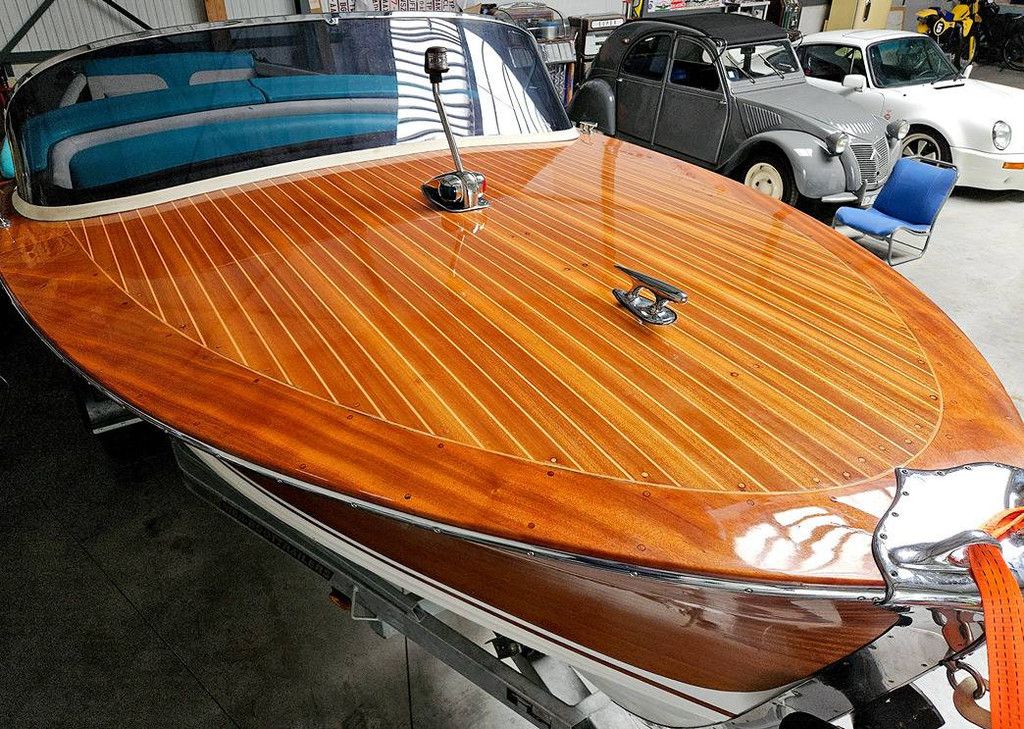 Oldtimer-Schnellboot Abbate Villa d'Este 'S' MerCruiser 350 (inkl. Trailer) (Margin)