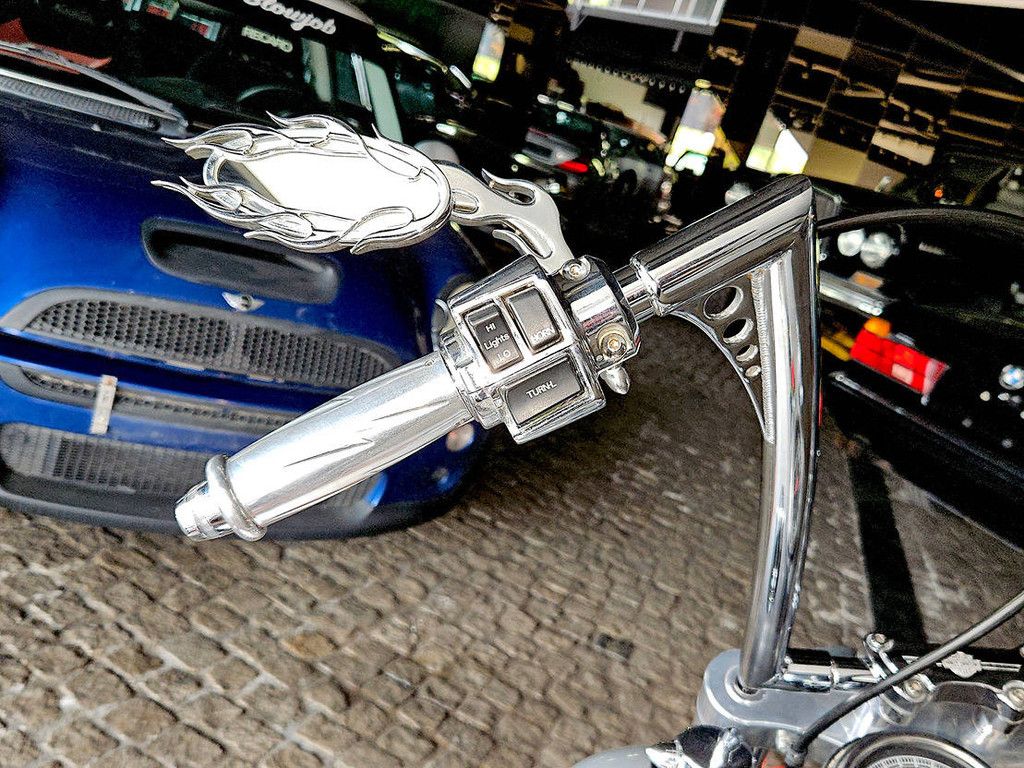Motorrad Harley-Davidson Chopper Custom Benzin 1992 (Margin)