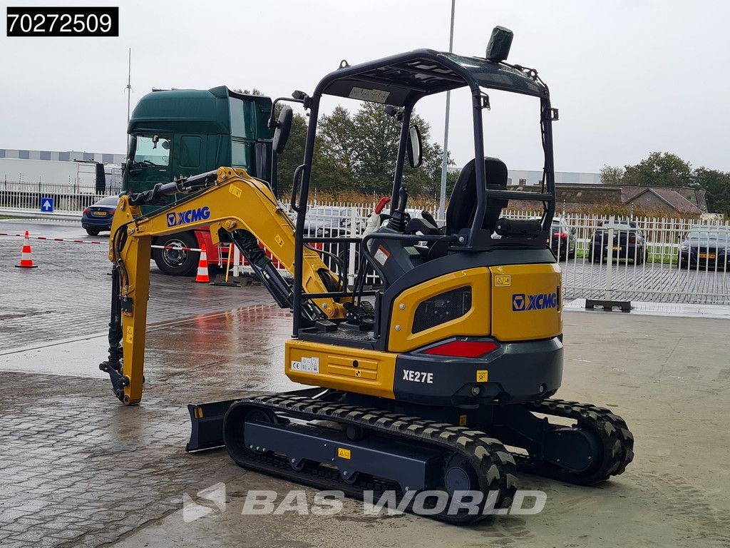 XCMG XE27 E 2 YEARS FACTORY WARRANTY - KUBOTA ENGINE