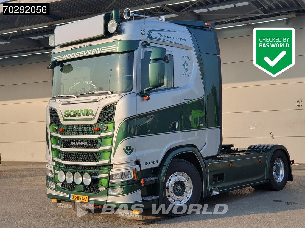 Scania S S520 4X2 TOP Condition! NL-Truck Full-Air Retarder Hydraulik Alcoa's ACC LED Navi