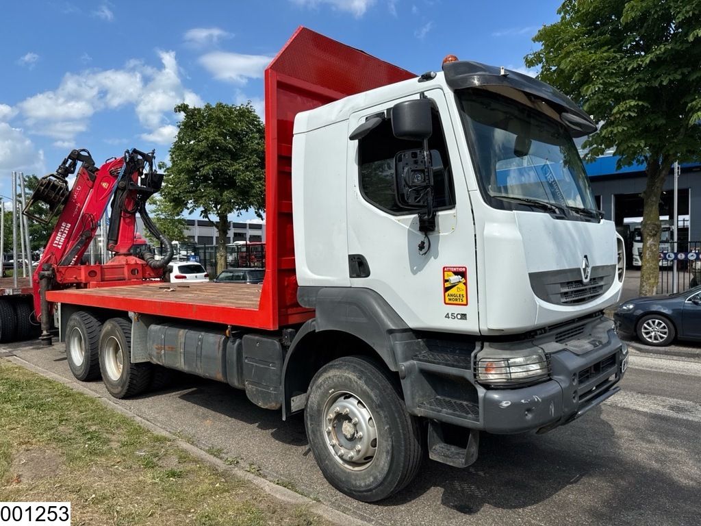 Renault Kerax 450 Dxi 6x4, Manual, Steel, Palfinger, Retarder