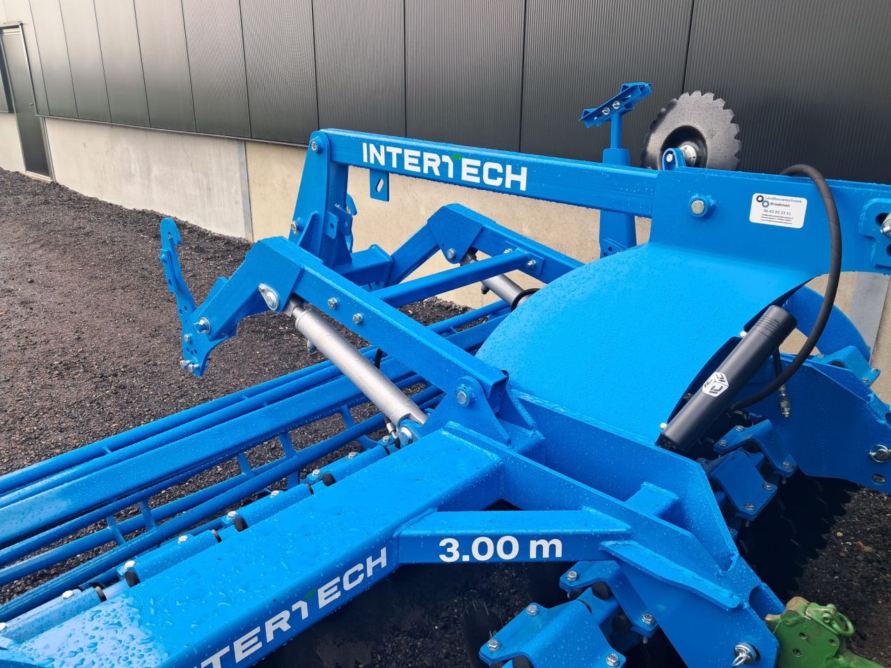 Schijveneg 3 meter met hef