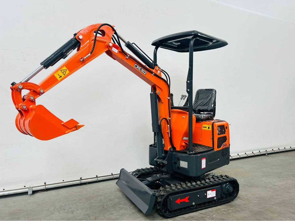 Minigraver RTE 10T Diesel 11.7pk 2025 Nieuw