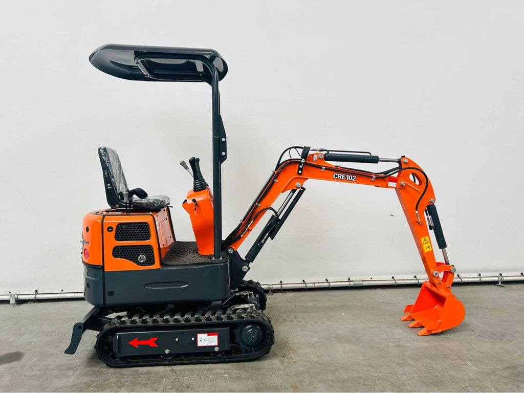 Minigraver RTE 10T Diesel 11.7pk 2025 Nieuw