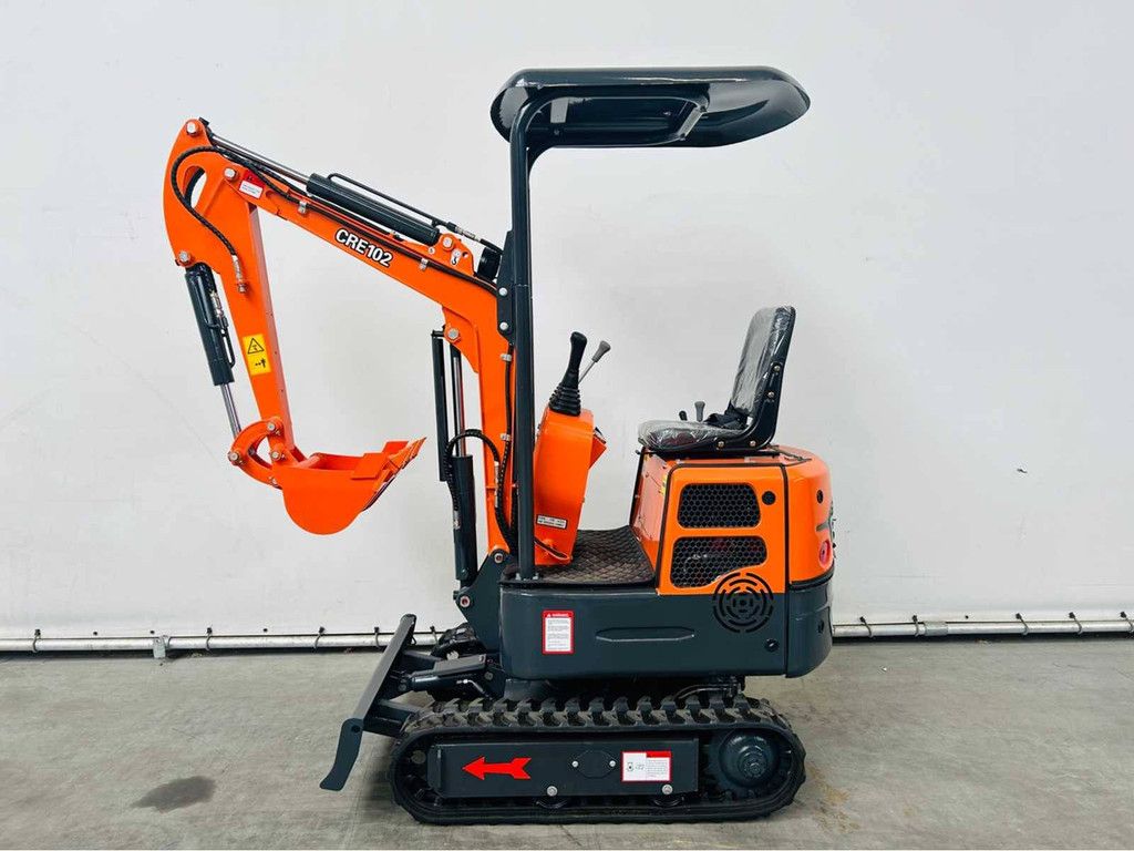 Minigraver RTE 10T Diesel 11.7pk 2025 Nieuw