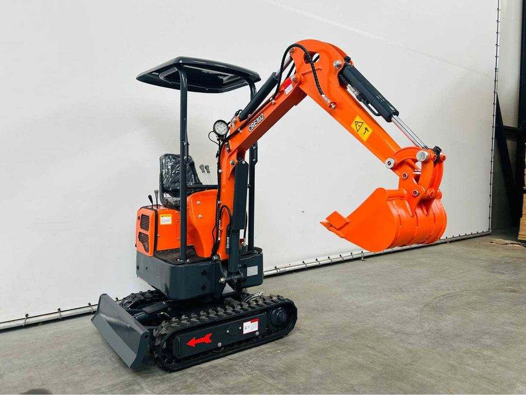 Minigraver RTE 10T Diesel 11.7pk 2025 Nieuw