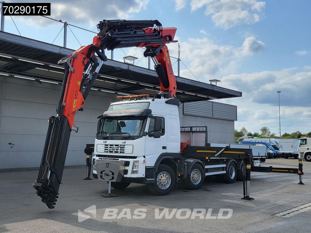 Volvo FM 480 8X2 Palfinger PK85002 Crane+Jib Lifting-Axle Big-Axle Automatic Euro 4